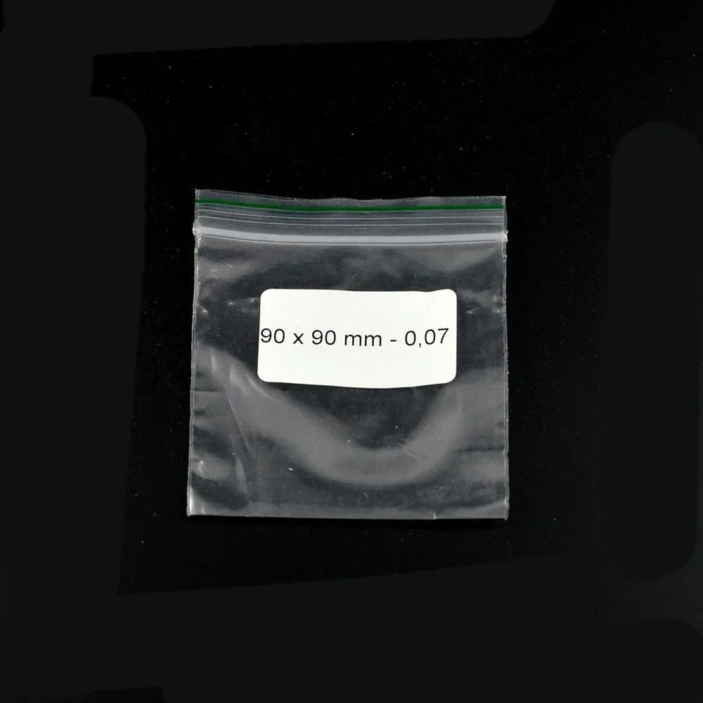 Ziplock Bag 90x90mm 0,07mm 1000 pcs - Zetla