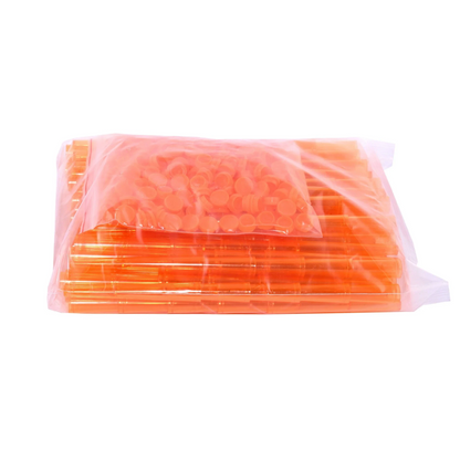 Zetla Joint Tubes Transparent 112mm – Hard Plastic Airtight Pre-Roll Joint Case (250-Pcs)