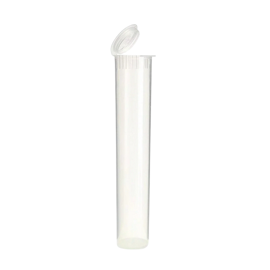 Plastic Tubes Clear Child Resistent 116mm Per 100 Pcs