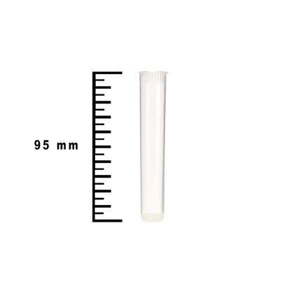 Plastic Tubes Clear Child Resistent 95mm Per 100 Pcs