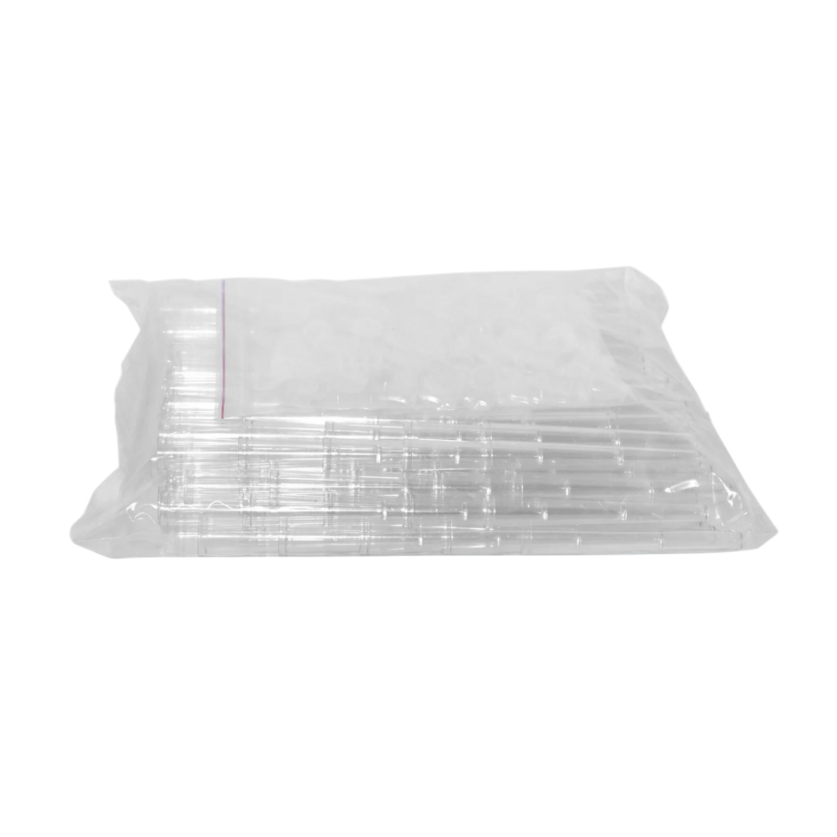Zetla Joint Tubes Transparent 112mm – Hard Plastic Airtight Pre-Roll Joint Case (250-Pcs)