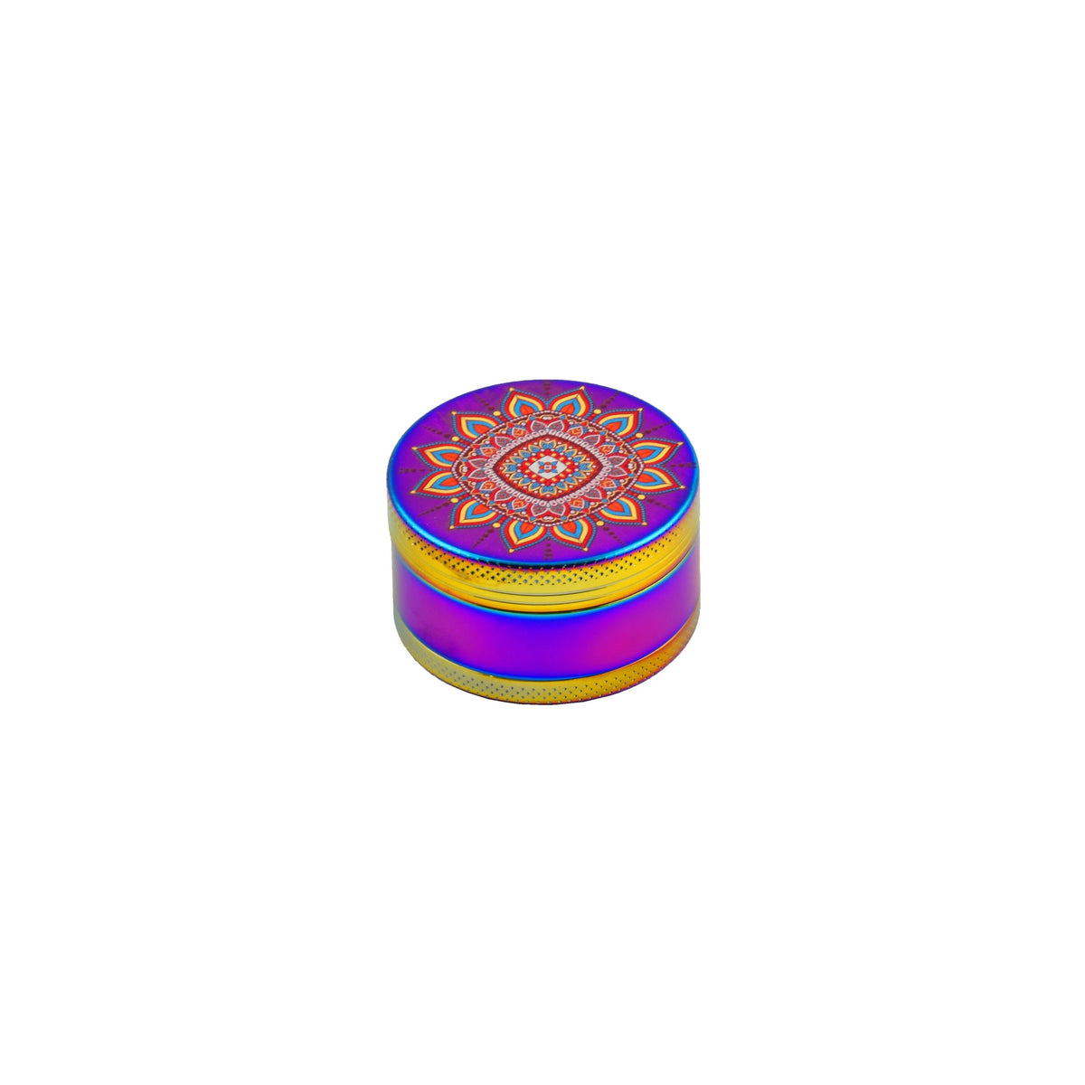 Aluminium Grinders Mandala 3 Parts ( Art.nr.1574) - Zetla