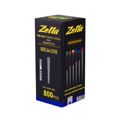Pre Rolled Cones Zetla King Size Deluxe (800 Pcs) - Zetla