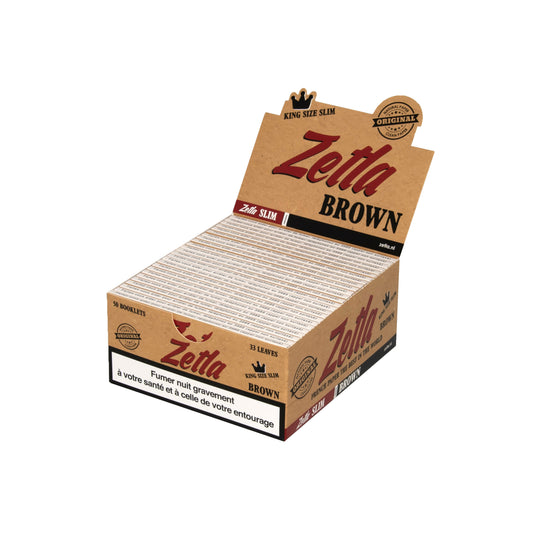 Blättchen Zetla Brown Slim (50 Packs)
