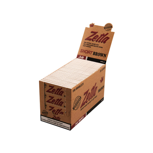 Zetla Zigarettenpapier Braun Klein 50/50 (50 Packungen)