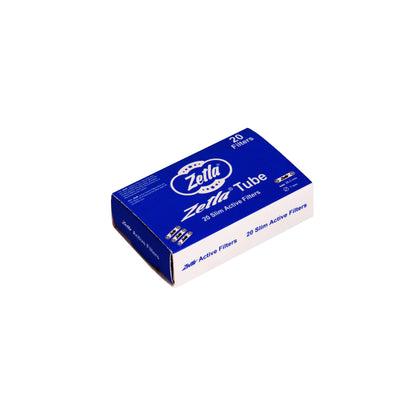 Zetla Slim Active Filters – Smoother Smoke (7 mm, 20 Pack)