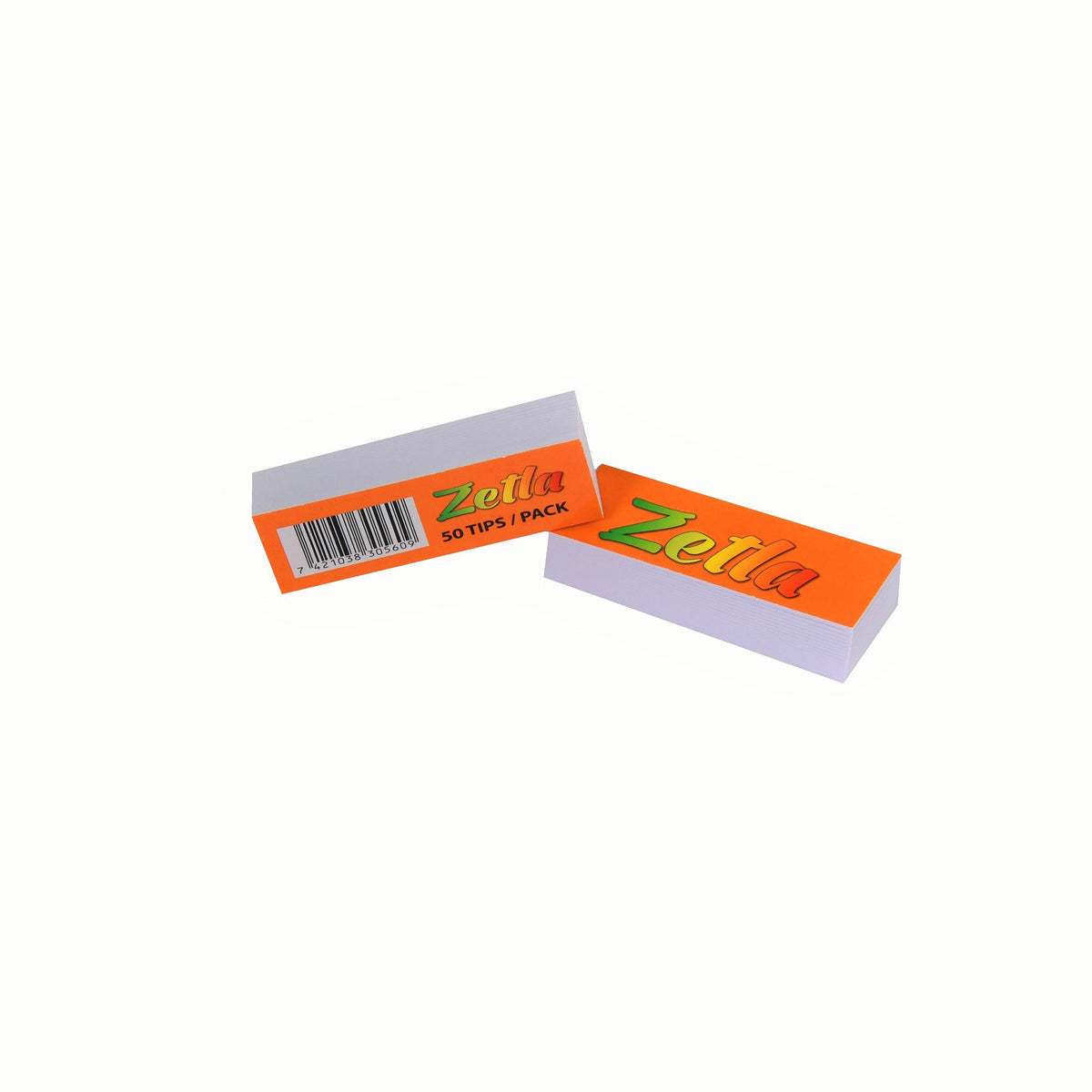 Zetla Rolling Papers Gold King Size Slim+ Filtertips Orange (100 Packs) - Zetla