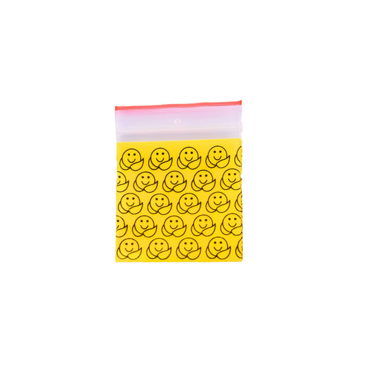 Ziplock Bag Smiley 35x35mm 0,06 mm 1000 pcs - Zetla