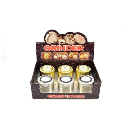 Metal Grinders Clock 4 Parts (0209) - Zetla