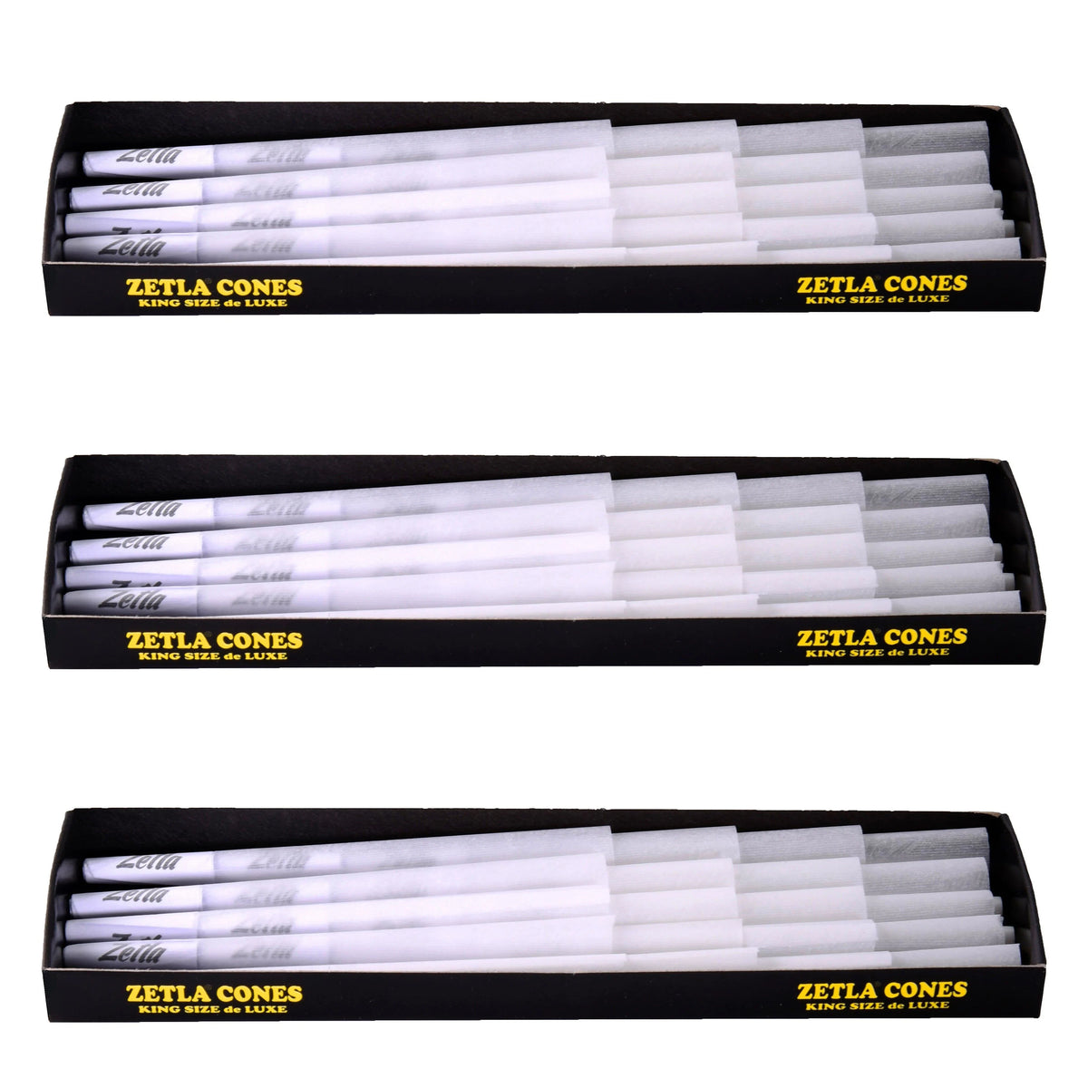 Pre Rolled Cones Zetla King Size De Luxe (20 Pcs) - Zetla