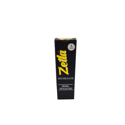 Pre Rolled Cones Zetla King Size De Luxe (3 Pcs ) - Zetla