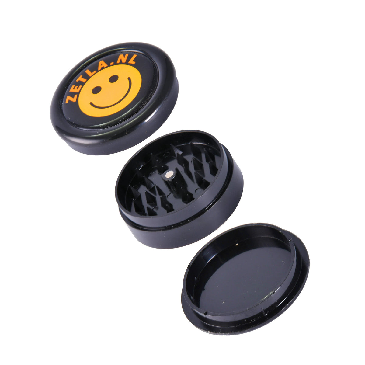 Plastic Grinders With Zetla Logo 3 Parts ( 55mm) Per 1 Pcs - Zetla