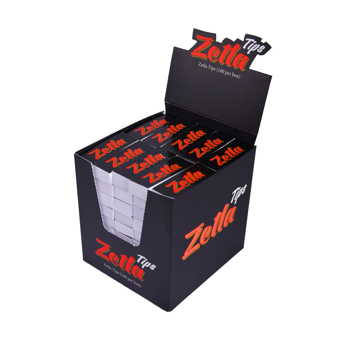 Zetla Filtertips Black (100 Pcs) - Zetla