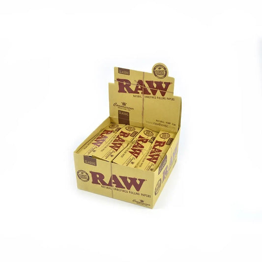 Rolling Papers Raw + Filters King Size Slim (24 Packs) - Zetla