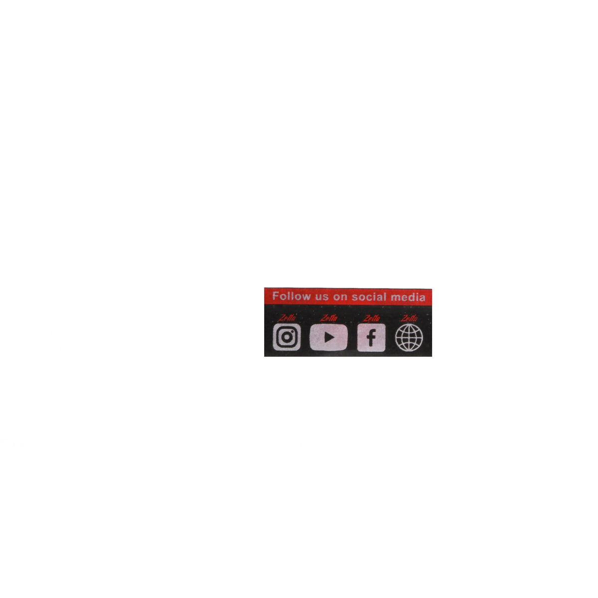 Zetla Rolling Paper Black Small (50 Packs) - Zetla