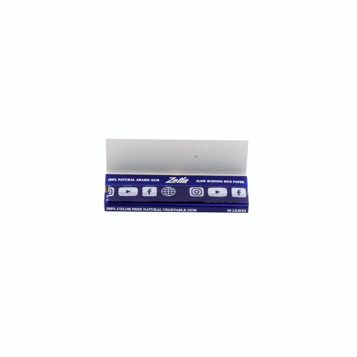 Zetla Rolling Paper Blue Small (50 Packs) - Zetla
