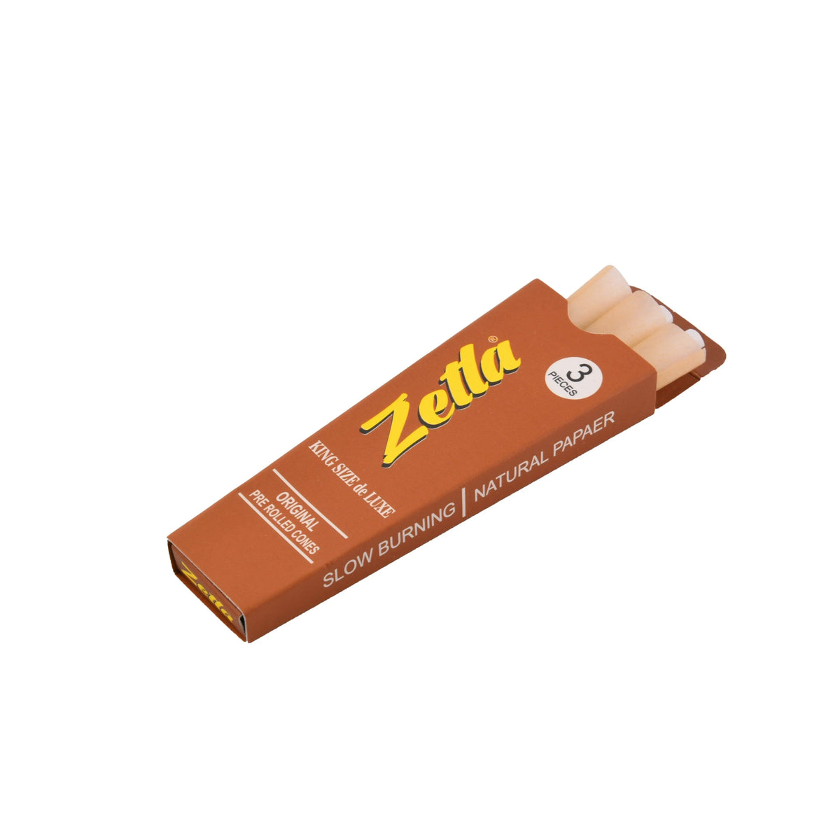 Pre-Rolled Cones Zetla Brown ( 3 Pcs ) - Zetla
