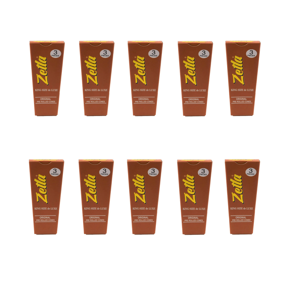 Pre-Rolled Cones Zetla Brown ( 3 Pcs ) - Zetla