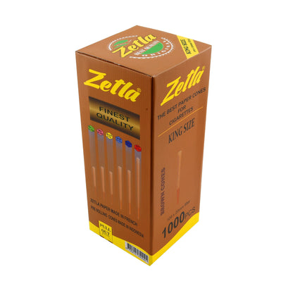 Pre Rolled Cones Zetla Brown King Size (1000 Pcs) - Zetla