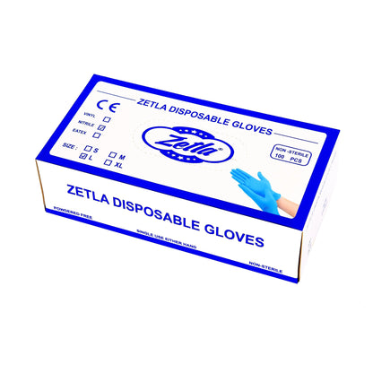 Zetla Gloves Blue Large - Zetla